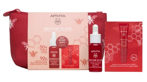 APIVITA: UNA BELLISSIMA POUCH IN REGALO CON L’ACQUISTO DI DUE PRODOTTI DELLA LINEA BEEVINE ELIXIR